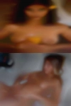 Girls pussy side screen